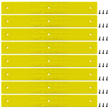 16"x2" with Screws Down Strip for Safety Stair Steps