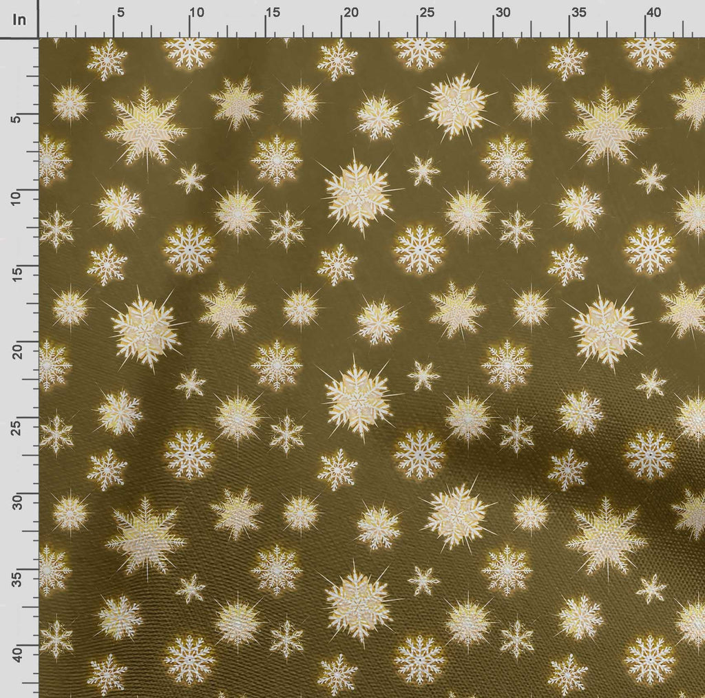 Cotton Poplin Fabric - Star Print- Navy Blue - 56" Wide, Cotton Fabric by The Yard for Shirts, Kurtas, Dresses