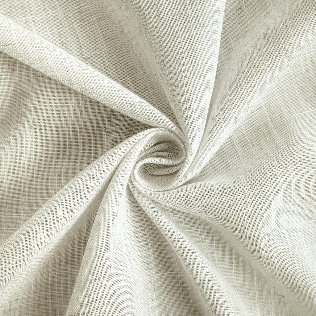 78 Inch Sheer Linen Curtains, Door Curtain for Doorways, Privacy Boho Closet Drapes for Open Closet Accordion Door