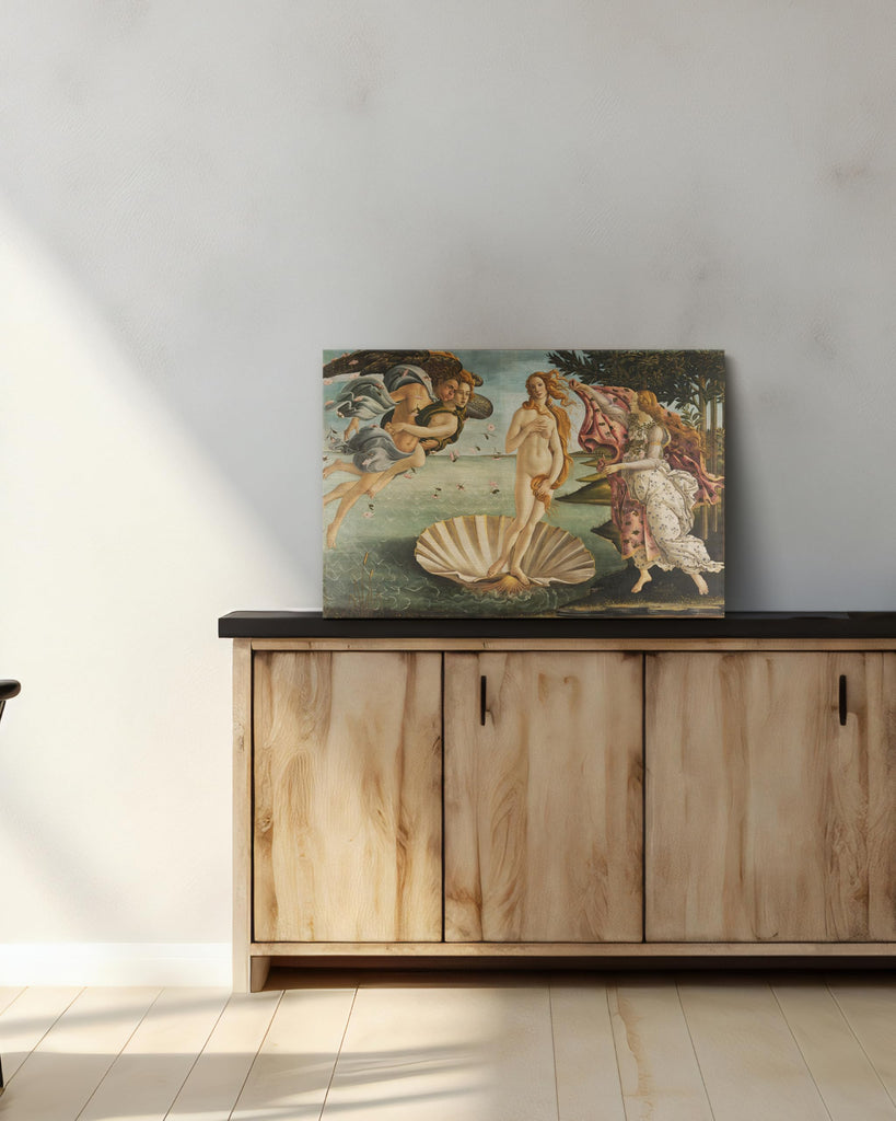 Birth of Venus Canvas Prints - Wrapped Gallery Canvas Wall Art - Classical Renaissance Decor - Vintage Masterpiece