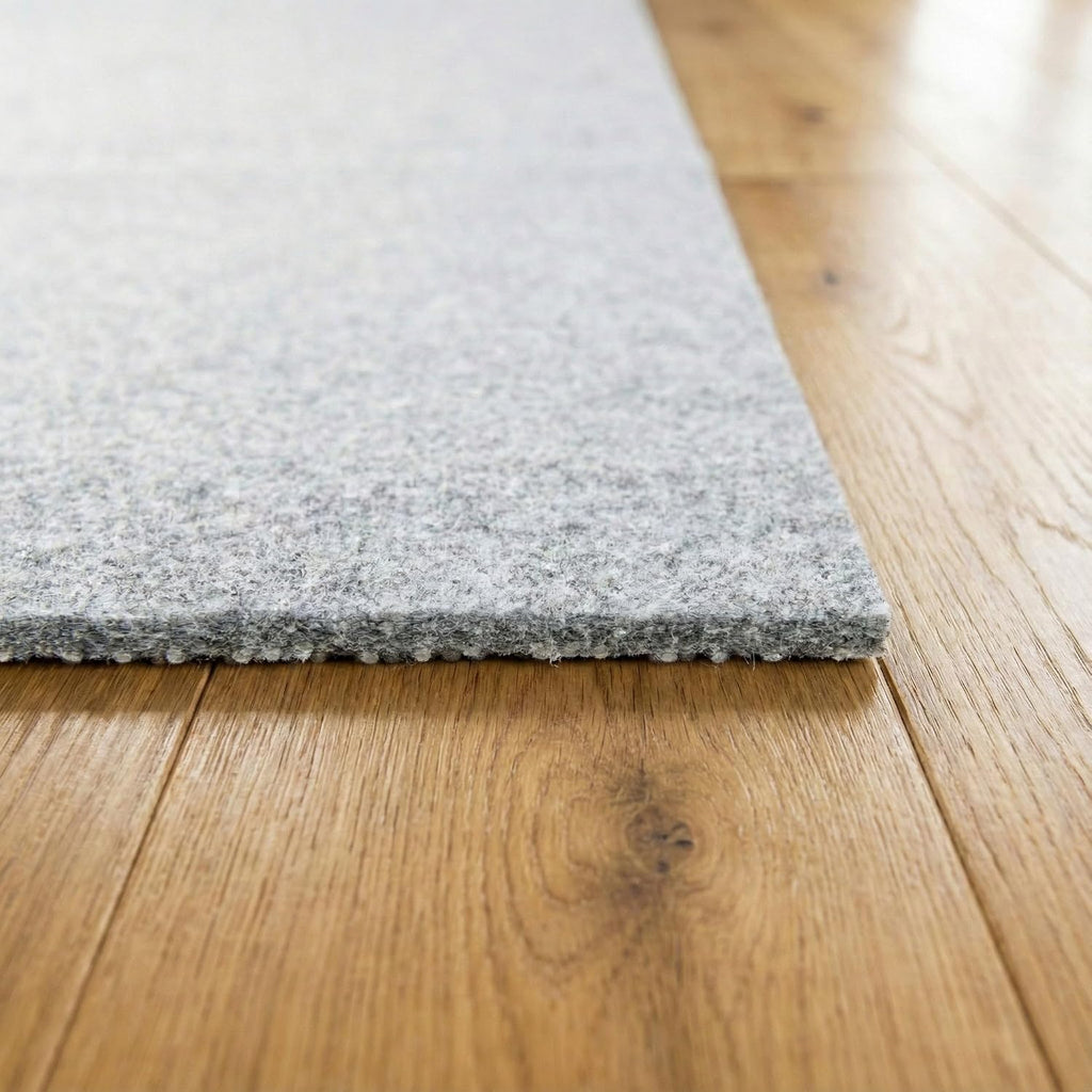 3' x 5' Oval Everyday Performance Rug Pad 1/4" Thick Felt & Non-Slip Backing Perfect for Any Flooring Surface