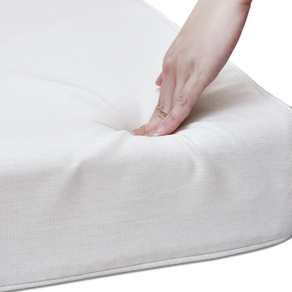 Outdoor Deep Seat Chair Cushions Set 24 x 24 Inch, Waterproof UV-Resistant Thick Patio Chair Replacement Cushions Set