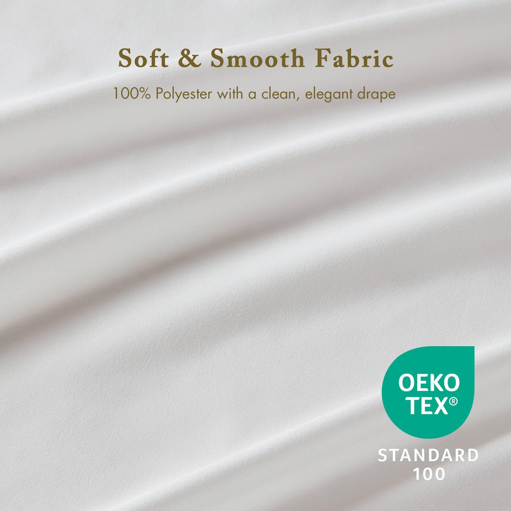 Grace Ruffle, 72"x 72", White