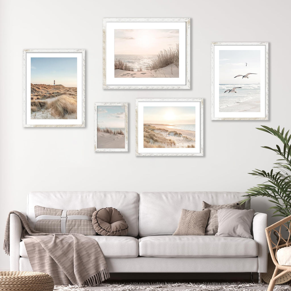 20x28 Poster Frame with 16x24 Mat - Plexiglass Wooden Picture Frames for Photo Wall Gallery Mounting