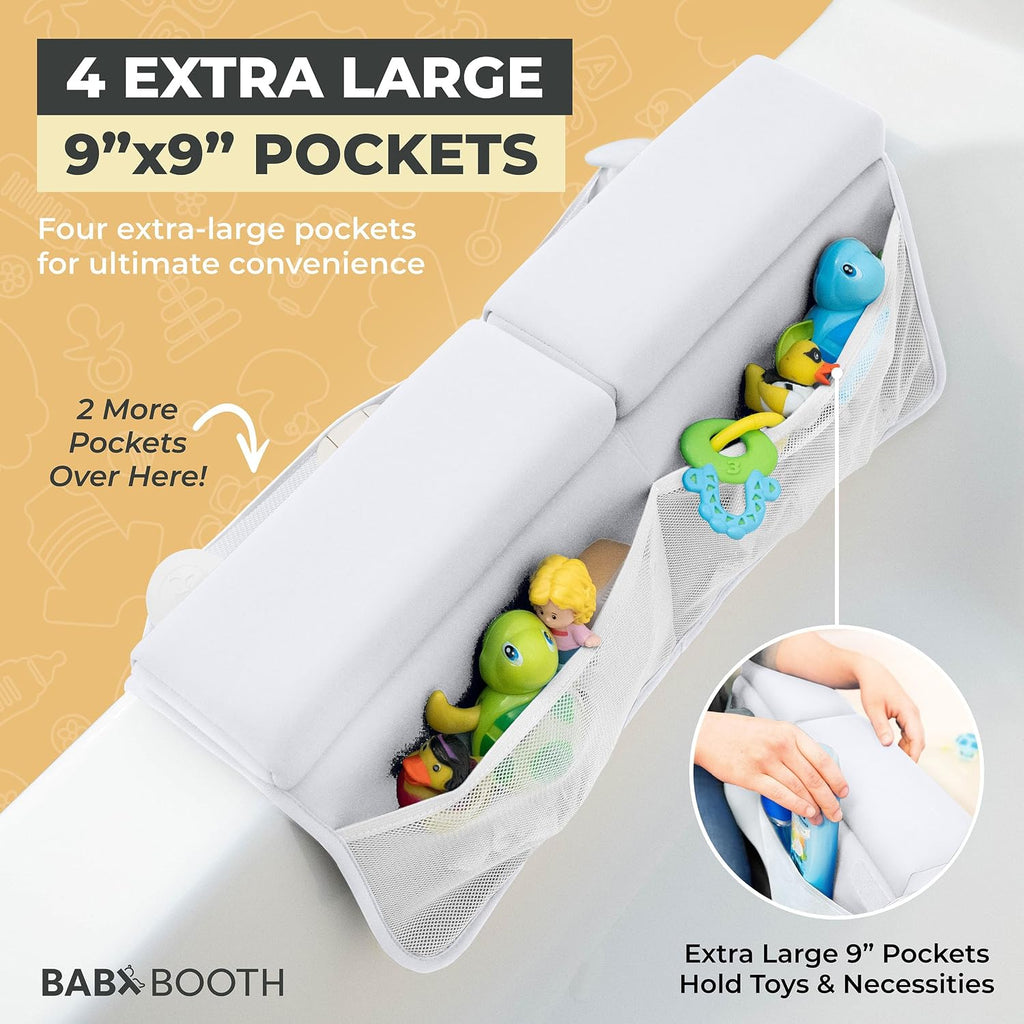 Bath Kneeler and Elbow Rest Pad, Extra Thick Baby Bath Kneeling Pad and Elbow Pad for Bathtub. Bath Tub Elbow Pad