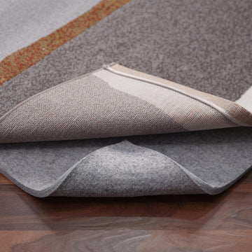 8x10 Non Slip Felt Rug Pad for Hardwood Floor, 1/8 Area Rug Gripper - Set of 80