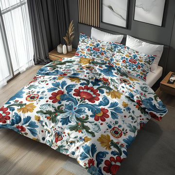 Scandinavian Duvet Cover Queen Size 3 Piece