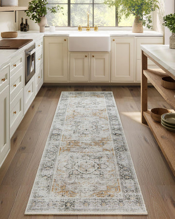 Washable Kitchen Runner Rug : 2'6"x8' Carpet Runner Hallway Rug