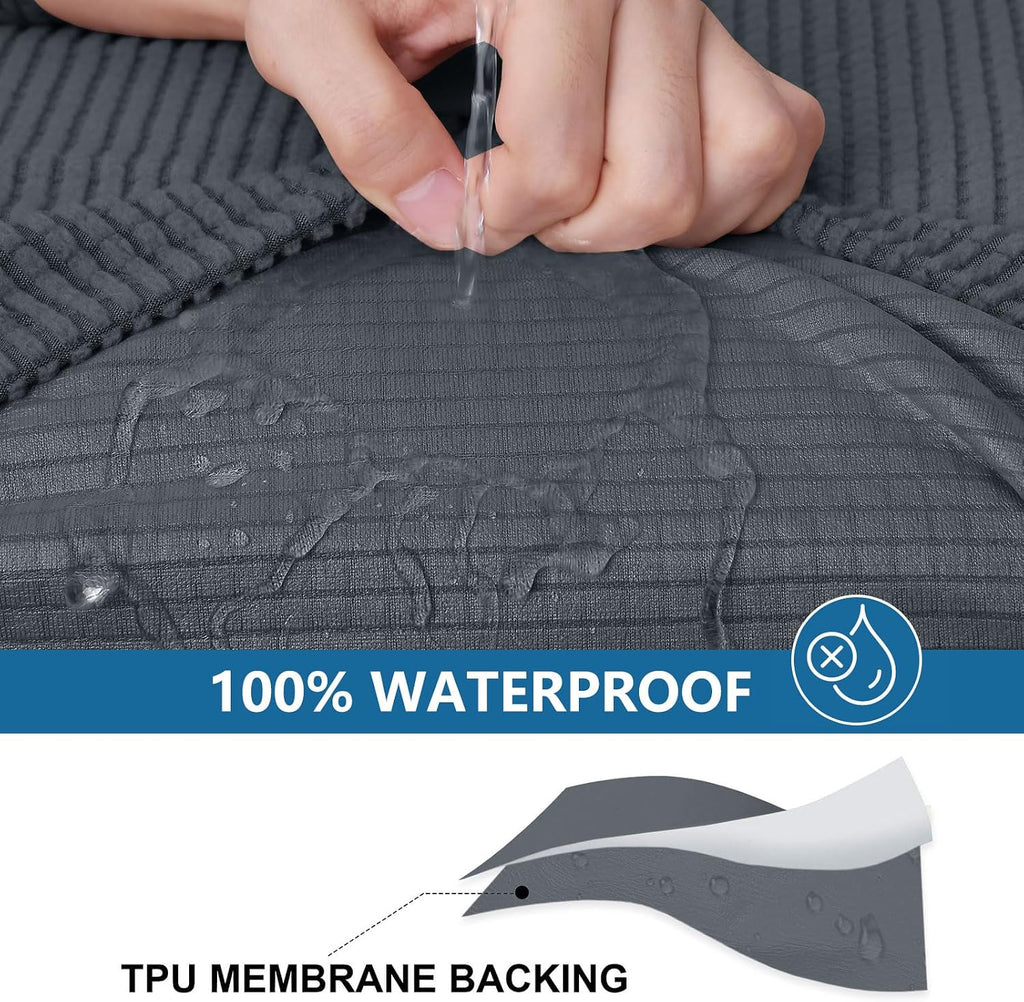 Waterproof Couch Cushion Covers for Pets, Non Slip Sofa Seat Cover