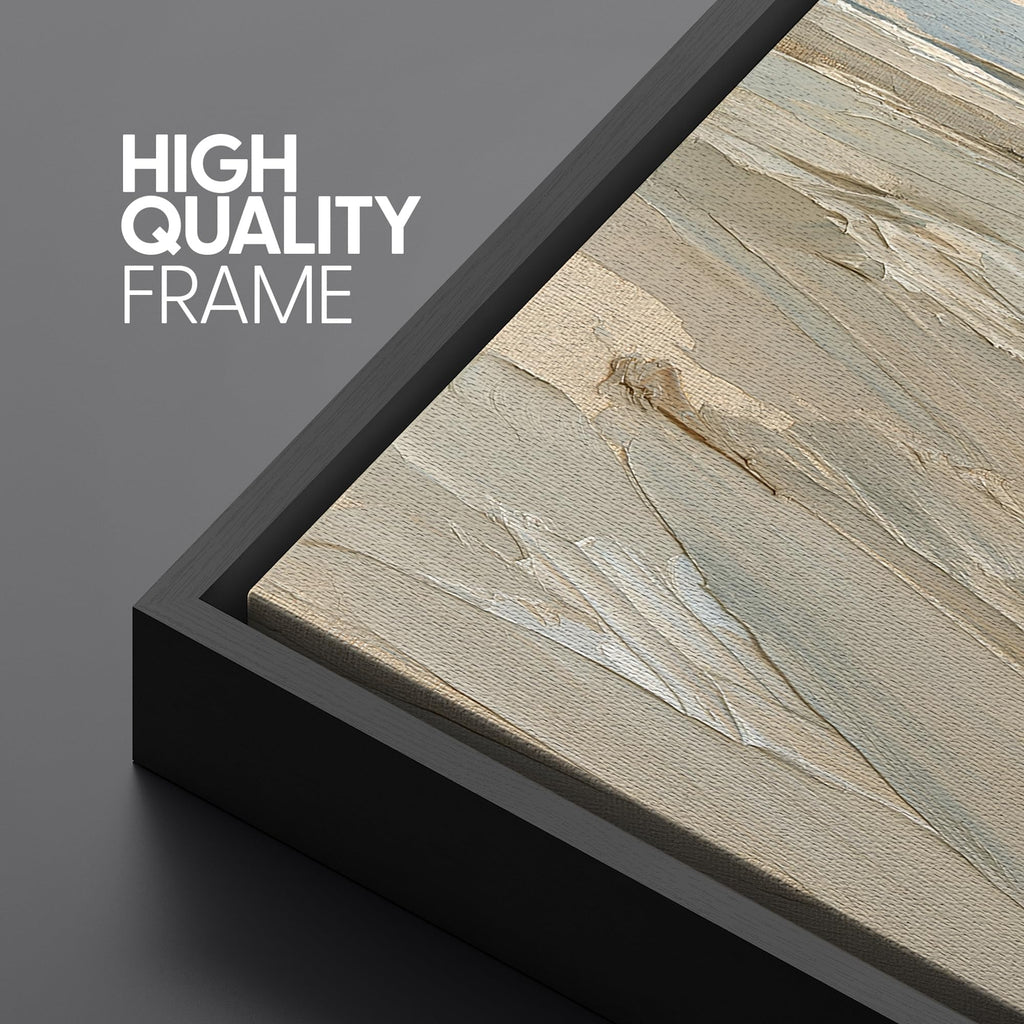 Extra Large Framed Canvas Prints Desert Horizon