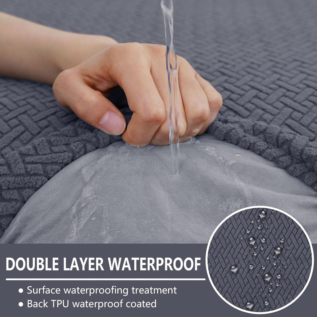 Waterproof Couch Cushion Covers, Anti Slip Sofa Slipcovers for Pets