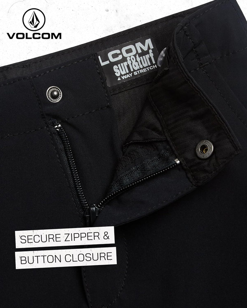 Boys Hybrid Chino Shorts, Quick Dry Uniform Short with Pockets