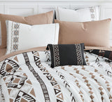 Geniospin King Comforter Set- 7 Pieces Boho Bed in a Bag, Western Bedding Set for All Seasons