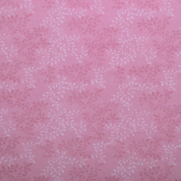 Leaves Flannel Fabric [108in. Wide], Orchid Smoke