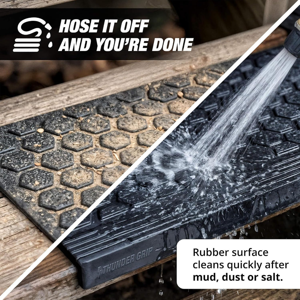 Rubber Outdoor " 4-Pack - Heavy-Duty Non-Slip Rubber