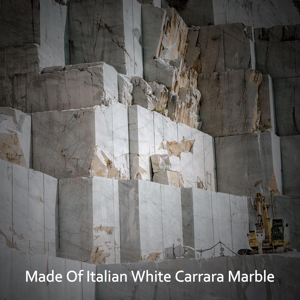 Carrara White Marble Quarter Round Tile, 3/4" x 12" Honed Natural Stone Marble Tile Edge Trim Molding