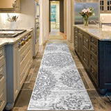 Hallway Runner Rug 2'x8' Washable Vintage Distressed Area Rugs Non Slip Laundry Rug Runner Boho Floo