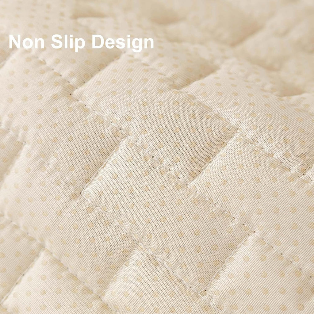 Washable Velvet Dog Couch Cover, Plush Pet Sofa Furniture Protector for 2-3 Cushion Couch, Non-Slip Washable Cover