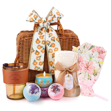 Birthday Gifts For Women Thank You Self Care Get Well Gifts For Mom(Brown)