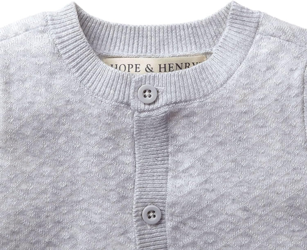 Kids' Layette Baby Cable Knit Sweater Romper | GOTS Certified