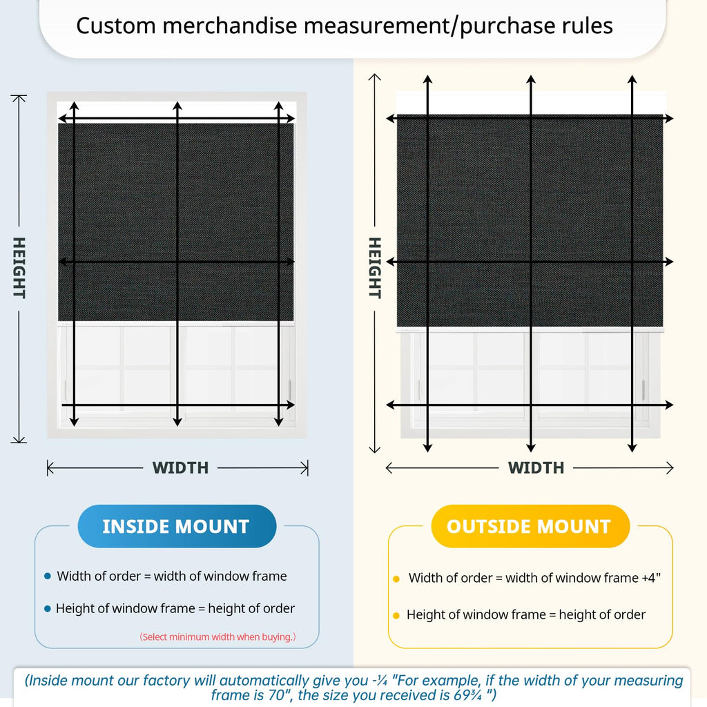 Motorized Blinds with Remote Control, Custom Blackout Smart Blinds [with Cover], Electric Blinds with Complimentary