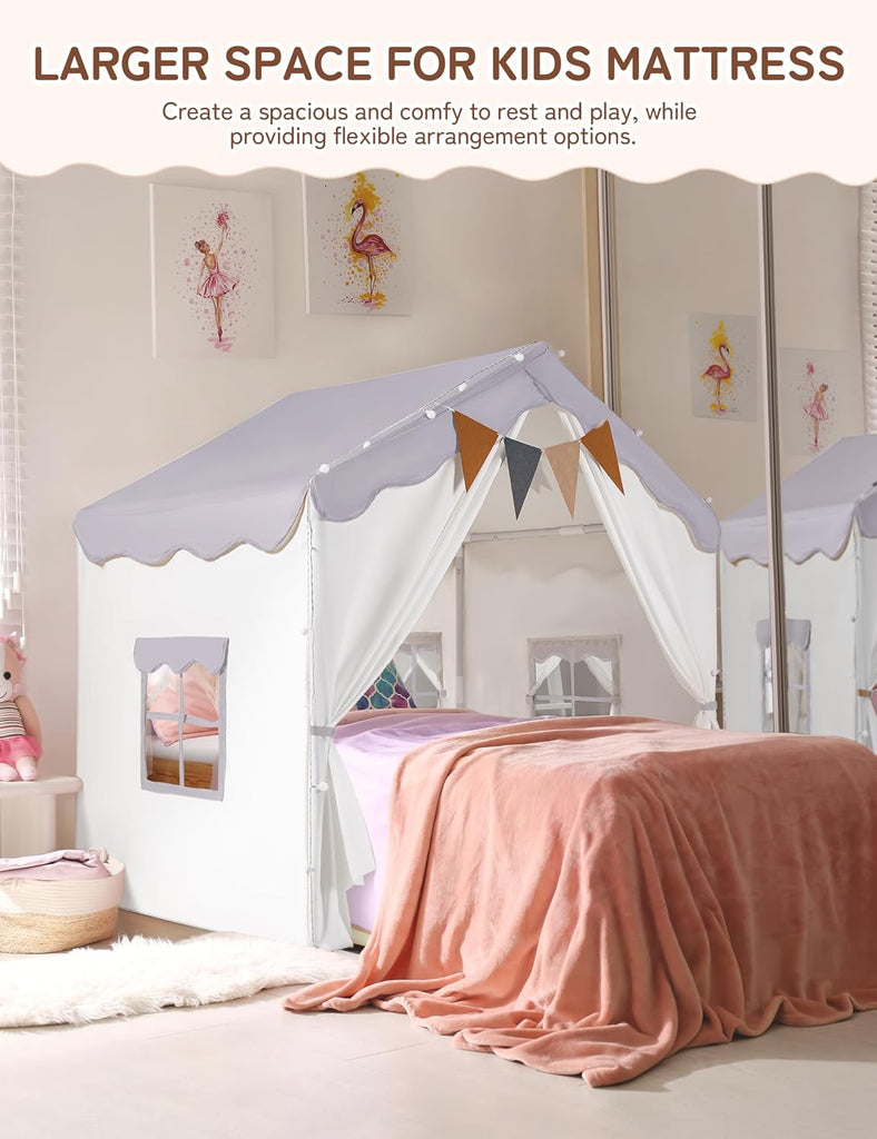 In-1 Kids Play Tent, Indoor Tent with Double Doors