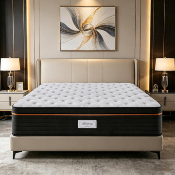 Full Mattress, 12 Inch Medium Firm Hybrid Mattresses, Mattress Full Size in a Box with Individual Pocket Springs &