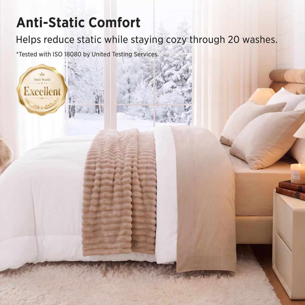 Duvet Insert, Down Alternative Comforter Extra Warmth