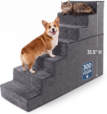 Multi‐Scene Pet Step, Grey, 7-Step
