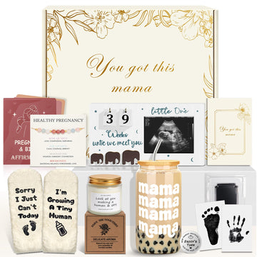 Mom Gifts Basket: Expecting Care & Funny Pregnancy Package