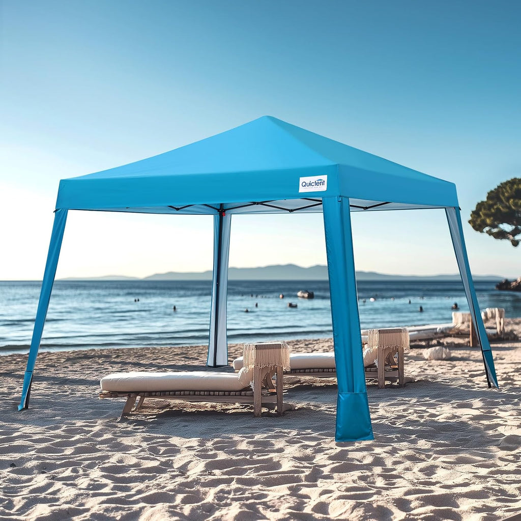 10x10 Pop Up Canopy Tent Lightweight, Portable, and Versatile and Sporting Events with Sun Protection and Easy Setup