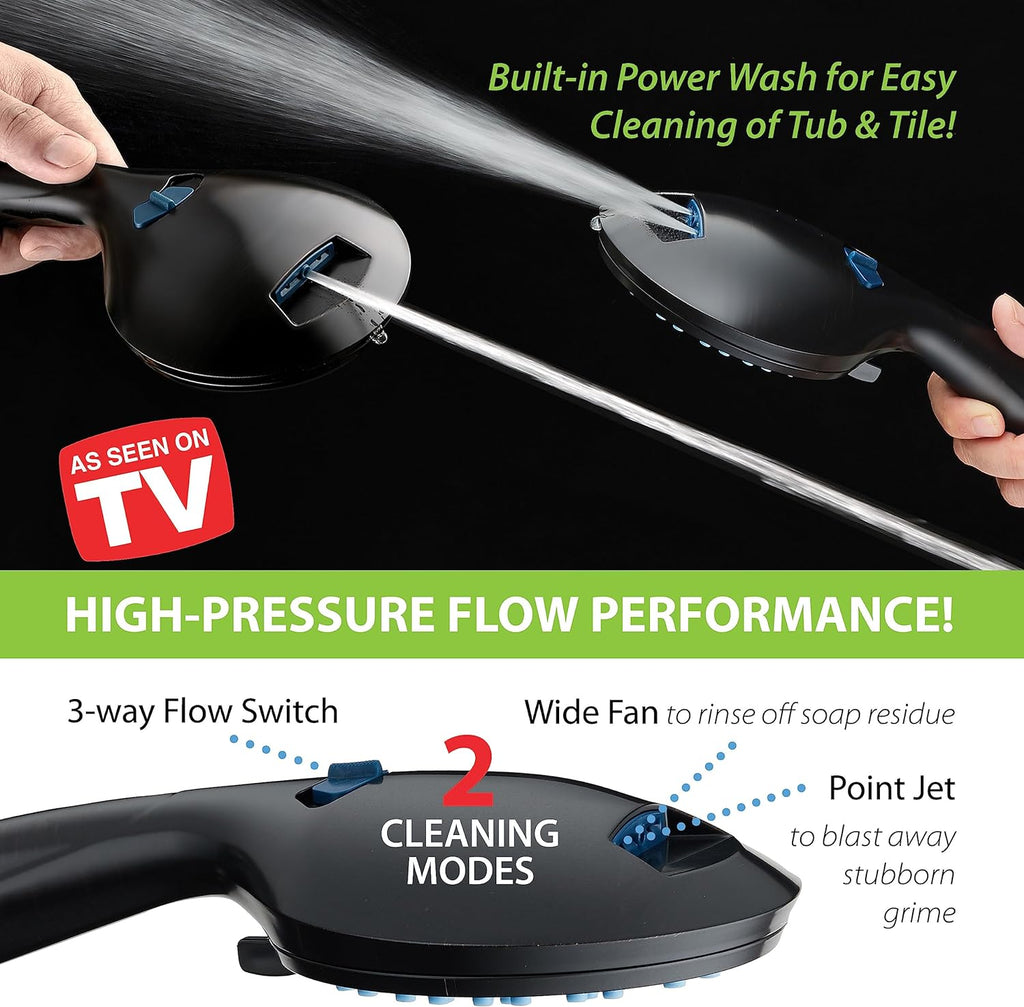 AquaCare High Pressure 8-mode Handheld Shower Head