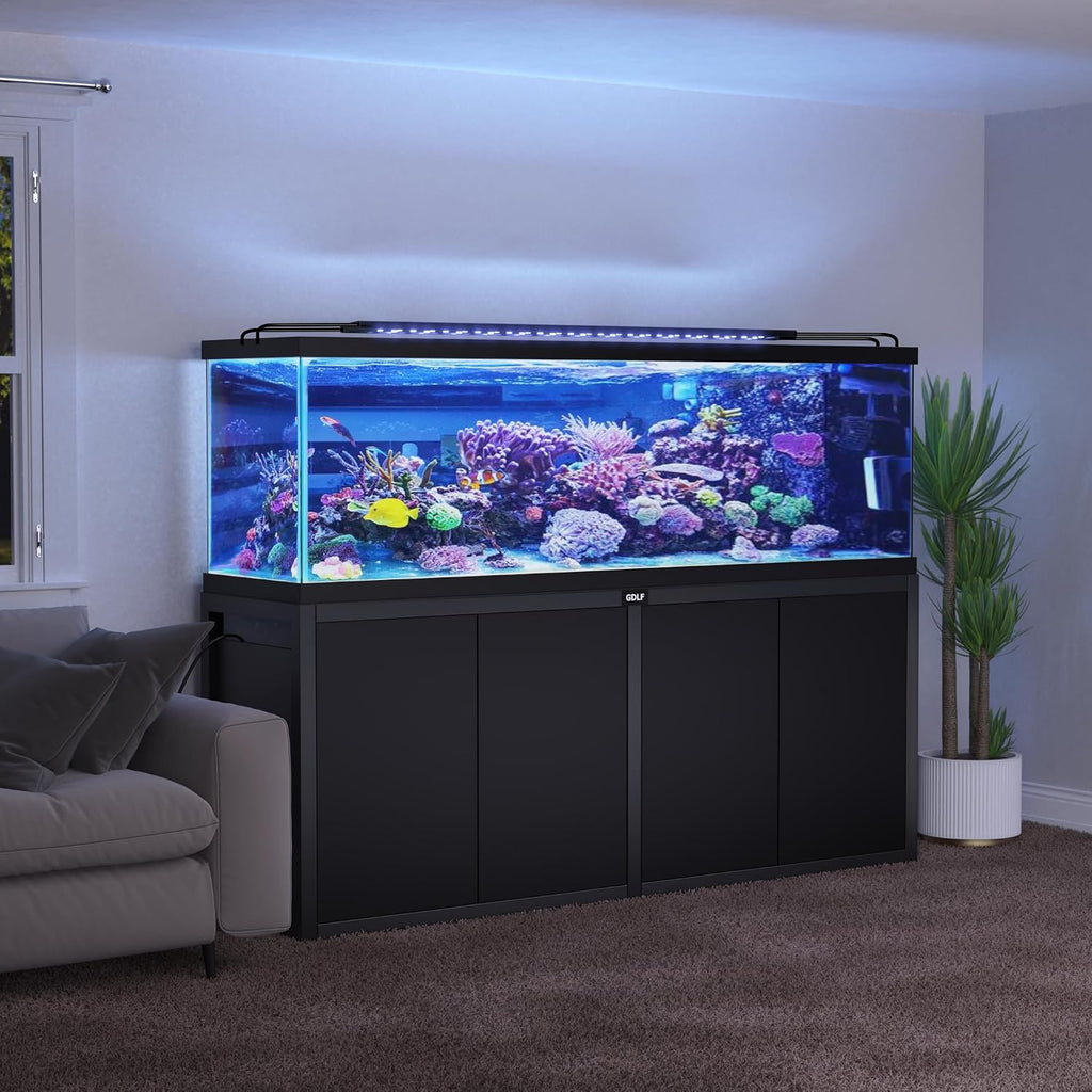 125-150 Gallon Large Fish Tank Stand, Metal Aquarium Stand