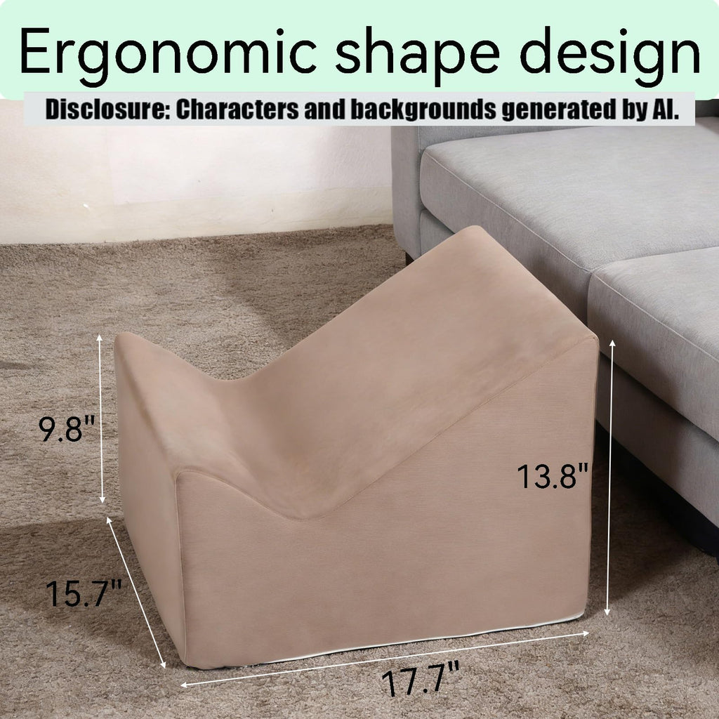 Version that Modern Pouf Ottoman, Relax Stool, Floor Poufs for Couch