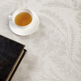 Elegant Damask Tablecloth for 8 Foot Large Rectangle Tables, Wrinkle and Stain Resistant Washable Fl