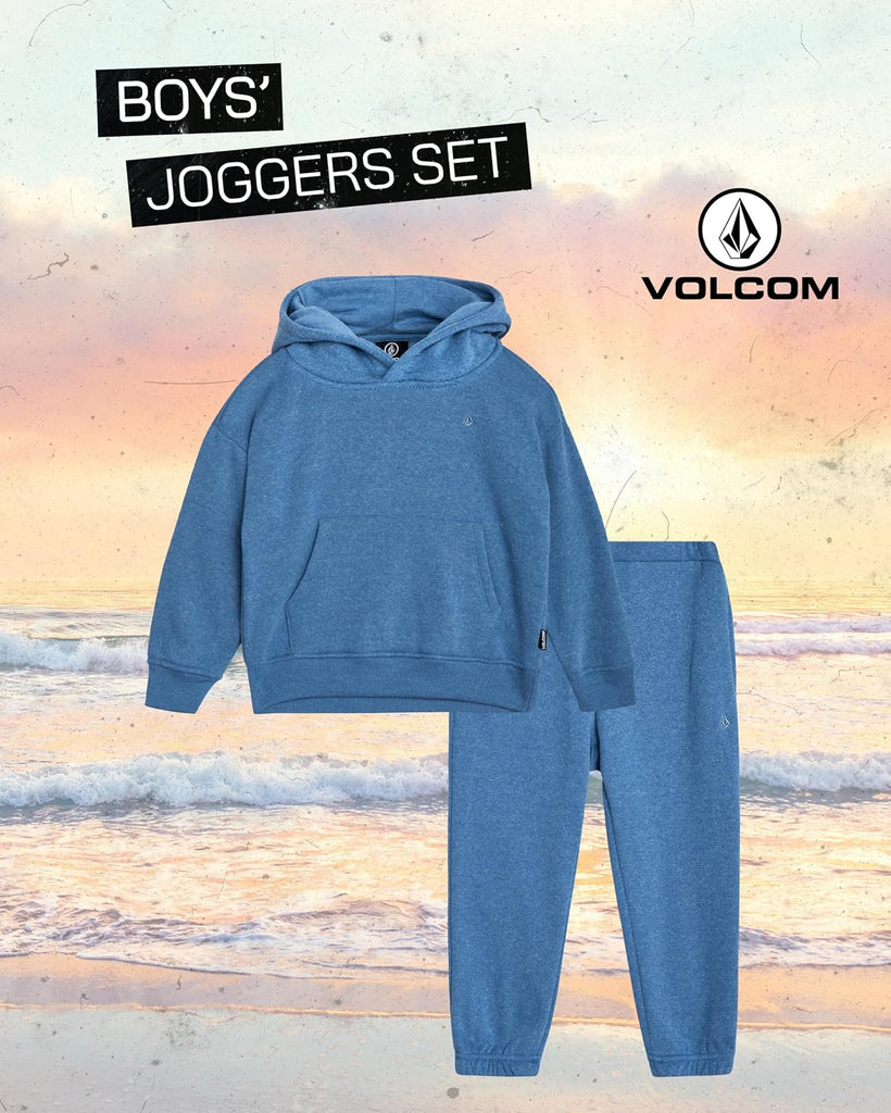 Toddler Boys Fleece Jogger Set - 2 Piece Hoodie & Pants ( -7)
