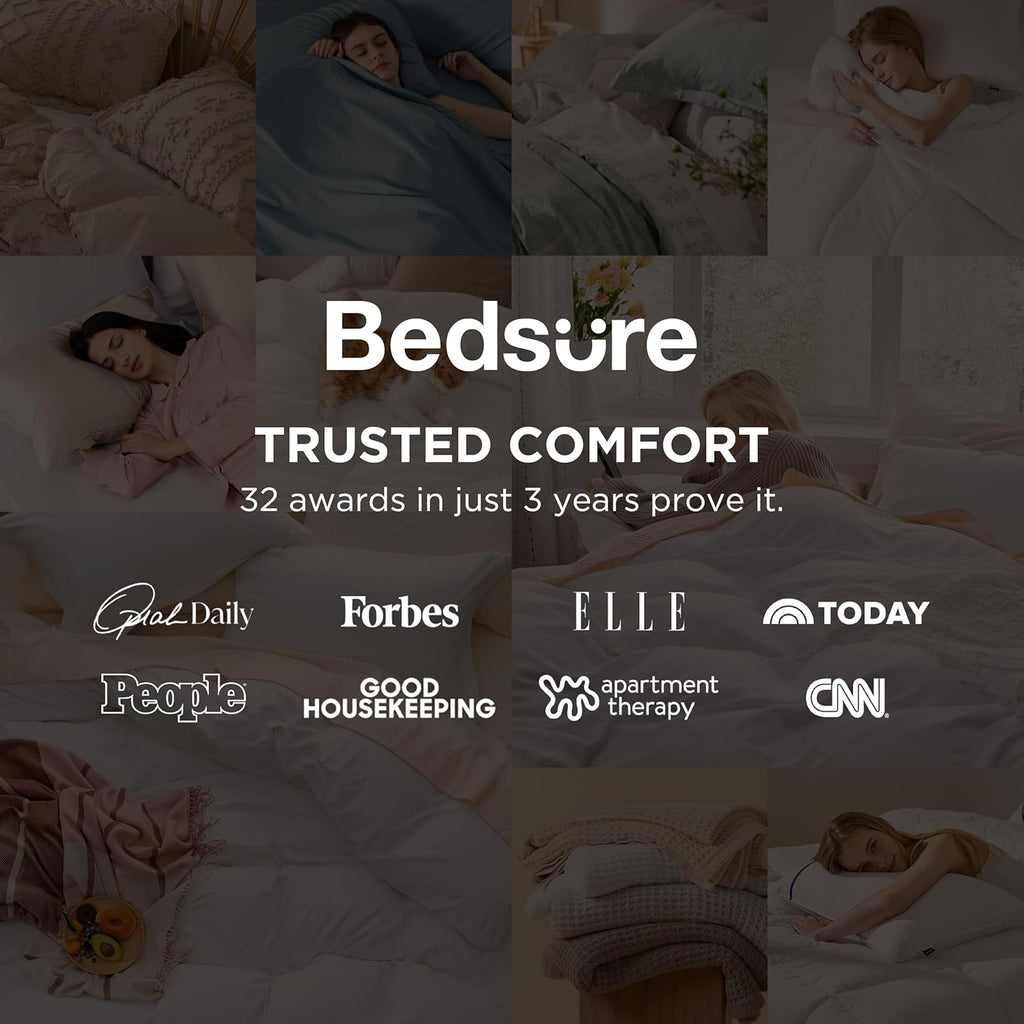 Duvet Cover King-3 Pieces Prewashed 100% Polyester -Like Extra Soft Bedding Set, Includes 1 Duvet Cover 104x90 Inches