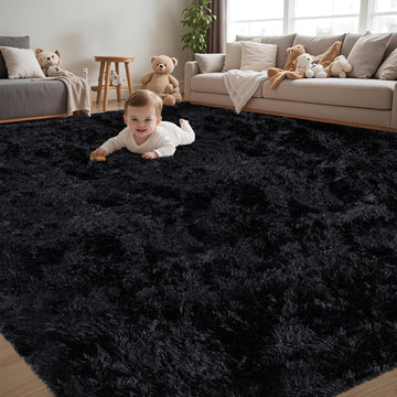 8x10 Area Rugs for Living Room Rug Washable: Abstract Large Rug for Dining Room Bedroom Carpet Non Slip 8 by 10