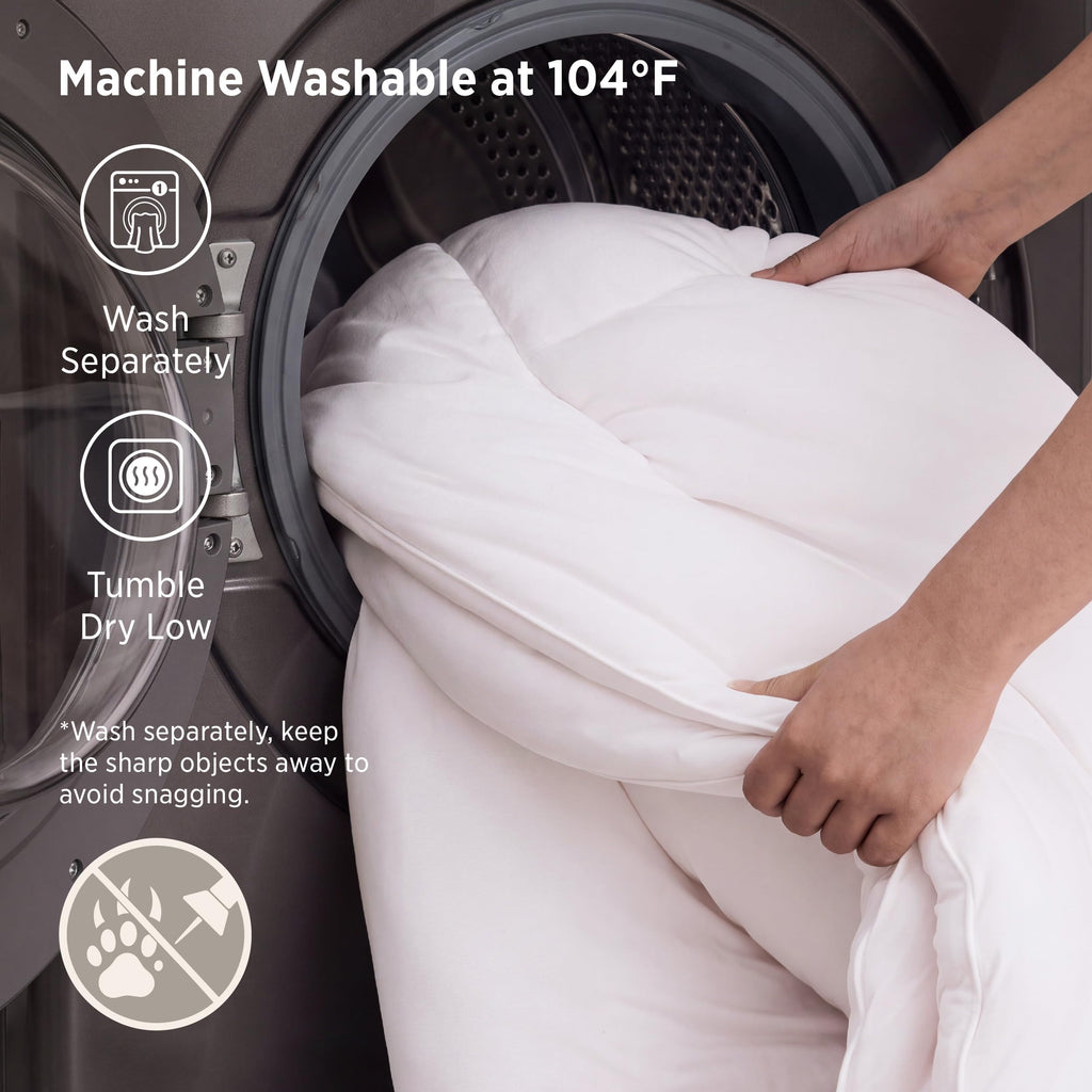 Duvet Insert, Down Alternative Comforter Extra Warmth