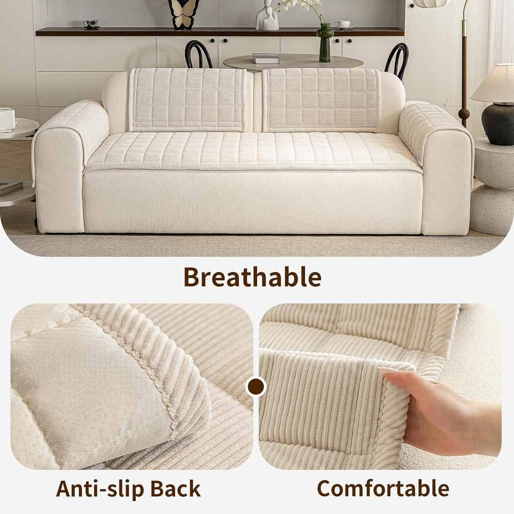 Couch Covers for Dogs, Non Slip Washable Pet Couch Covers for Sofa