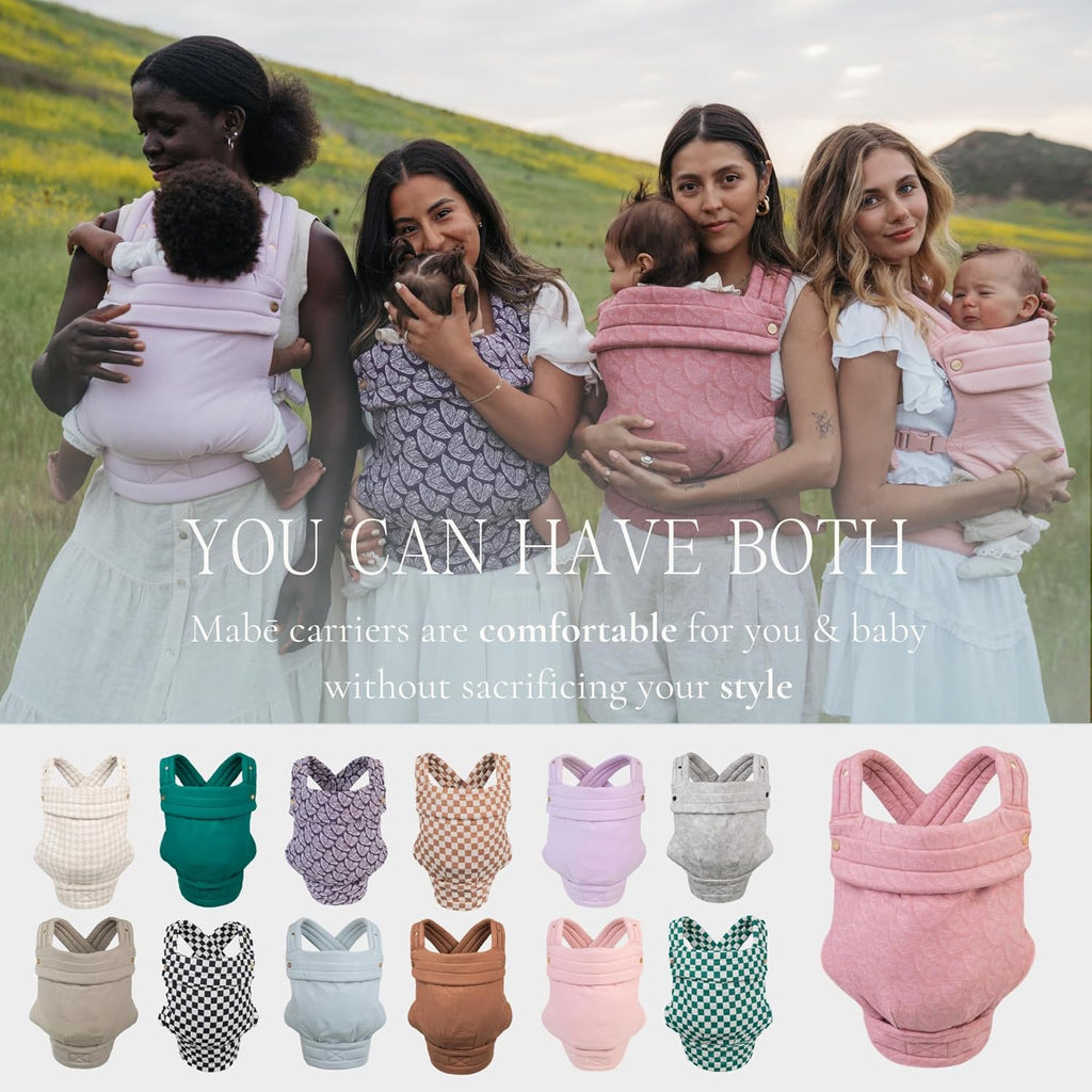 Monarch Ergonomic Baby Carrier - Premium Cotton Soft Structured Newborn to Toddler Carrier with Hip-Healthy Design, 3