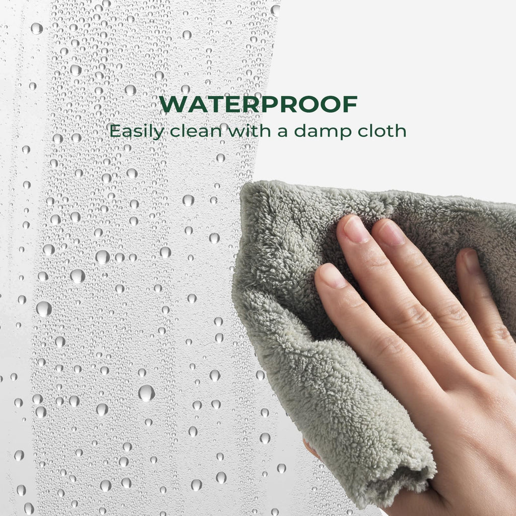 Shower Curtain Liner with Suction Cups, Extra Heavy Clear, 72x78