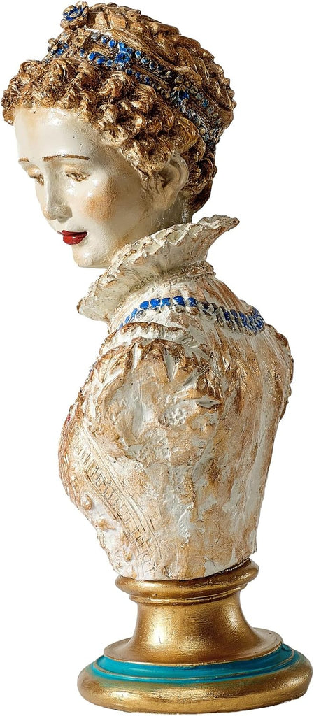 Queen of France Marie Antoinette Sculpture, Handmade Home Decor, Art Decor, Sculpture Decor, Modern Statue Decor