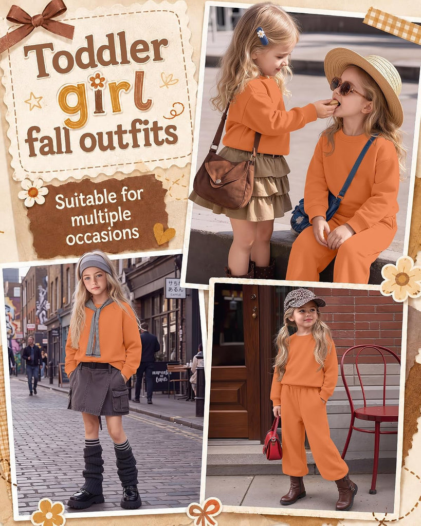 Toddler Girl Outfit Fall Winter Clothes