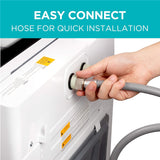 Small Portable Washer, Washing Machine for Household Use, Portable Washer 2.0 Cu. Ft. with 6 Cycles, Transparent Lid &