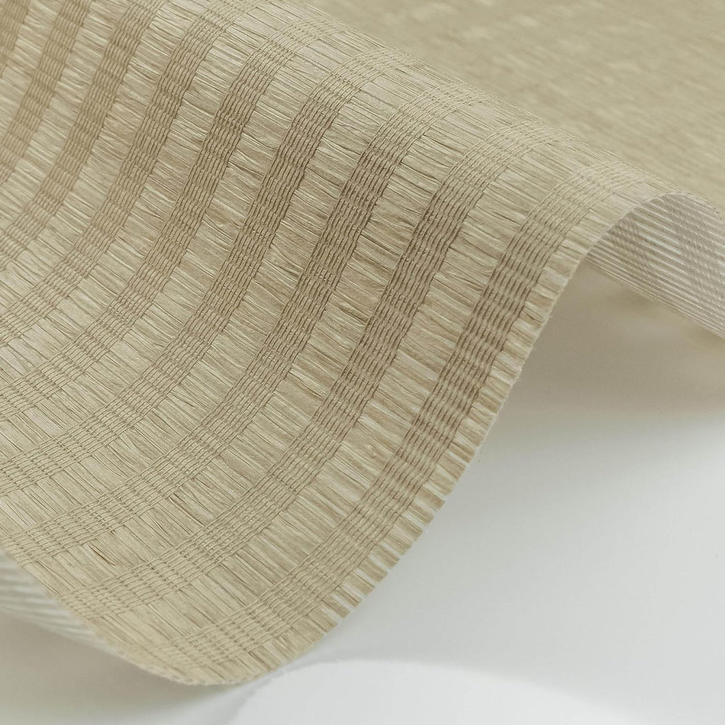 Jute Grasscloth Wallpaper, Serene | Boho Woven Wall Covering , Non-Pasted Single Roll, 23" W x 96" L