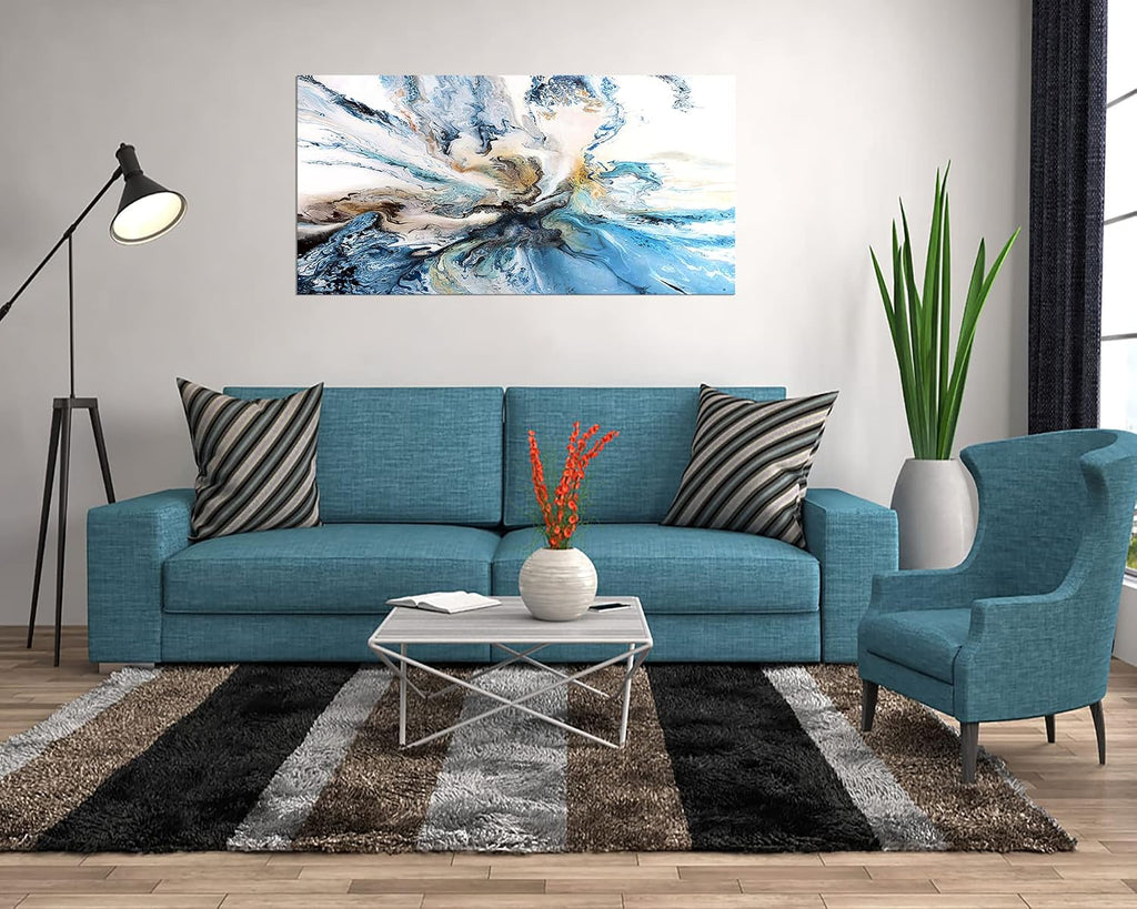 A74975 Large Abstract Canvas Wall Art Decoration Abstract Watercolor Picture Canvas Prints Painting for Wall Decor