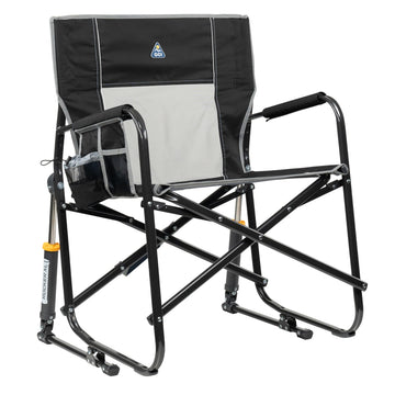 Freestyle Rocker XL Camping Chair - Black