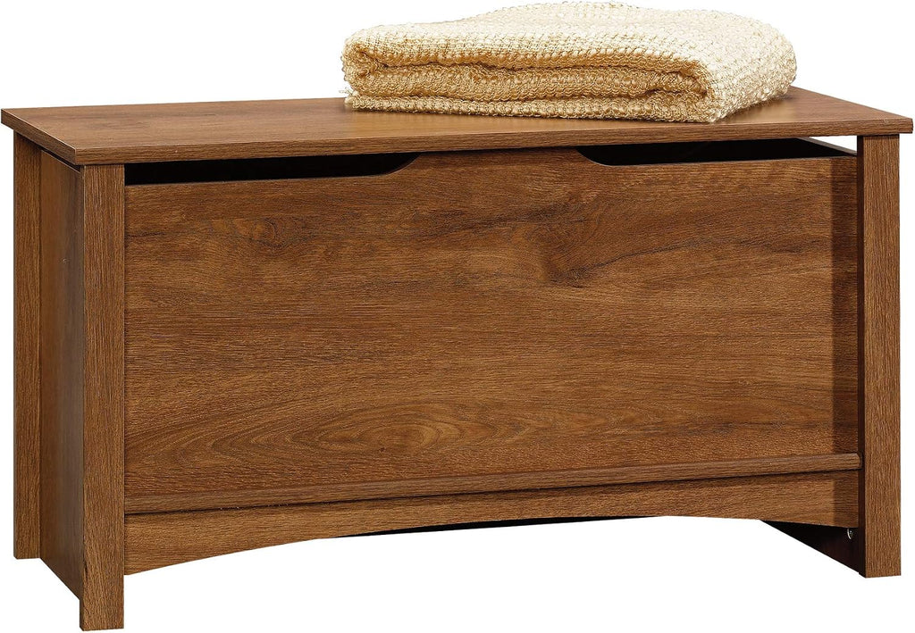 Shoal Creek Storage Chest, Toy Storage Chest , Storage Trunk, in Oiled Oak