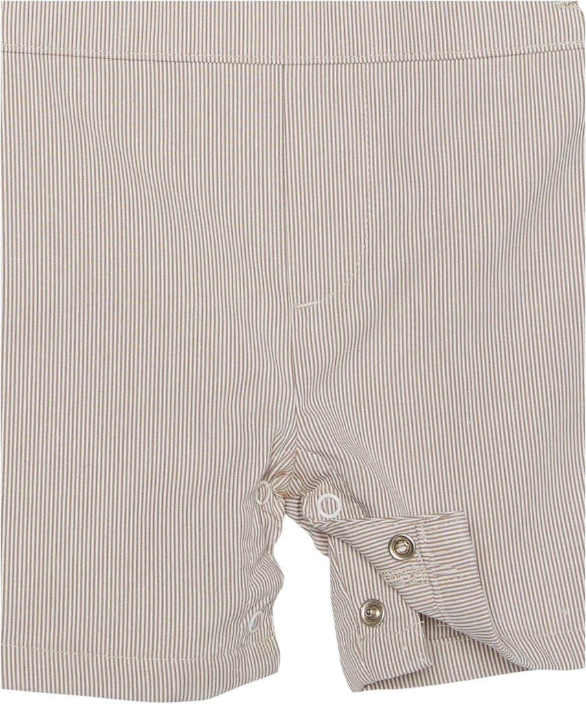 Baby Boys' piece Shortall, Button-down Shirt, and Bow Tie Set